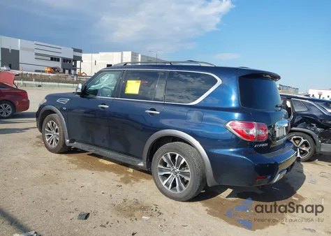 2020 Nissan Armada Sl 4Wd из США, поврежденный, VIN JN8AY2NC9L9619194